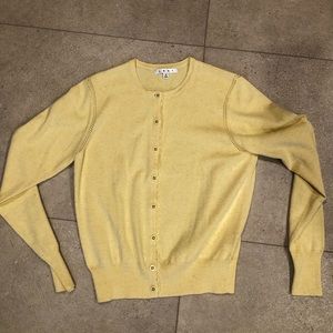 CAbi Sweater Size M Yellow
